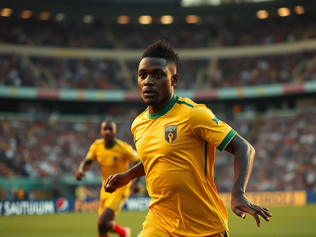 Barry Town: T. Gumede has emerged as a key player for Richards Bay FC, showcasing his skills and determination on the pitch
