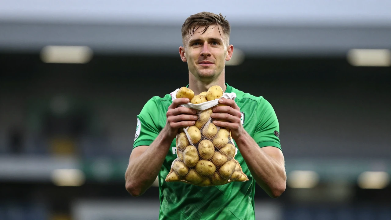 Yeovil Town brings back the lucky spuds tradition for 2026/27, with local greengrocers donating a sack of potatoes to the...