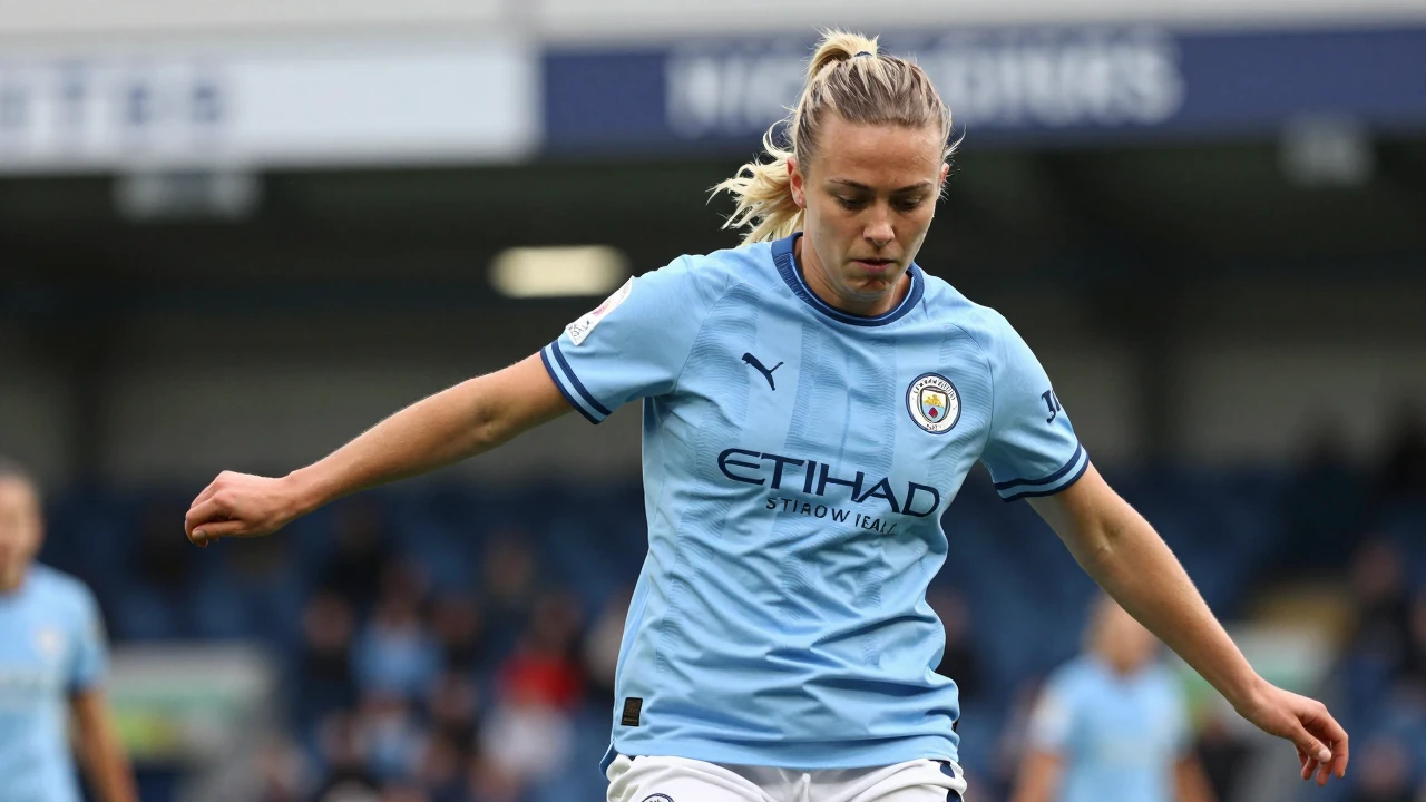 Manchester City Women faced Everton in a Women's Super League fixture at the Academy Stadium, as the champions looked to...