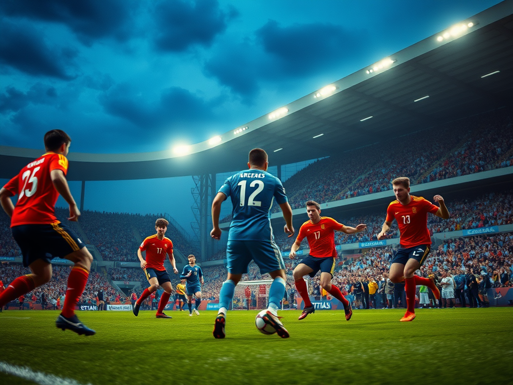 فوز كبير لاسبانيا على منتخب السعودية الوطني لكرة القدم