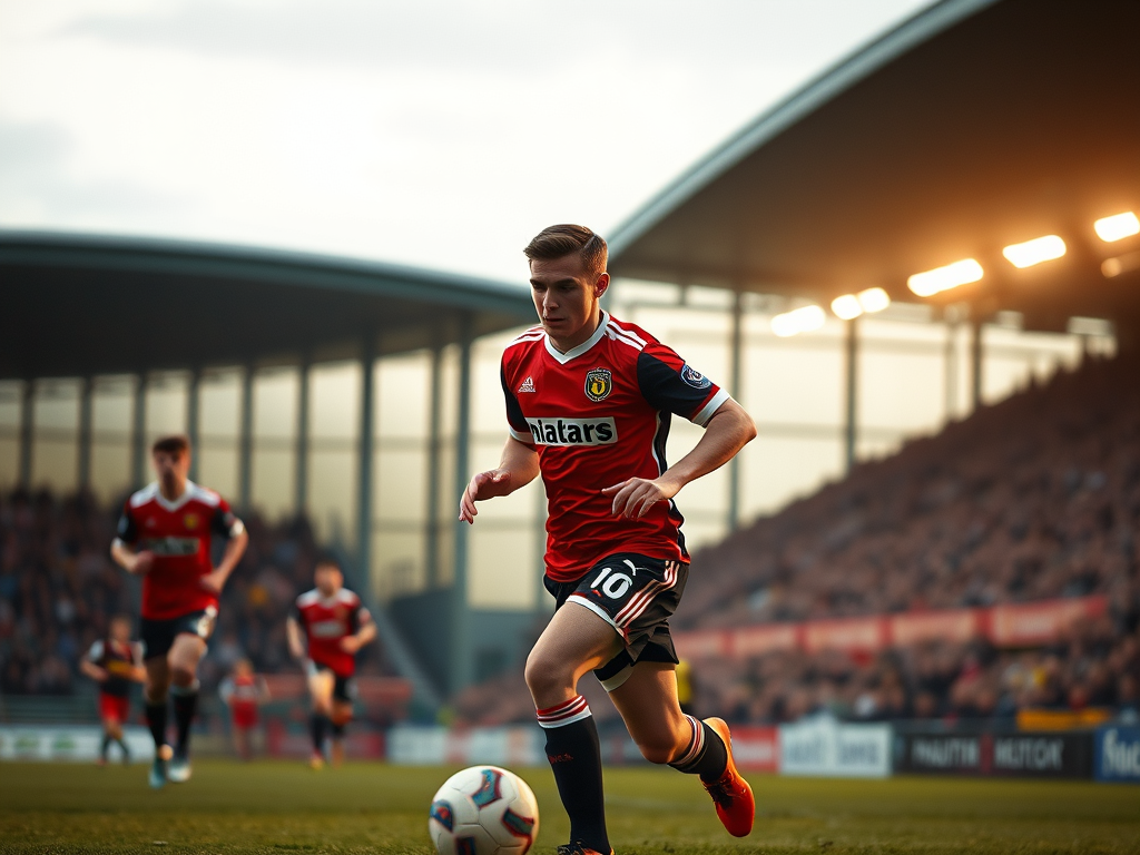 Glenavon FC shines spotlight on M. Byrne's journey