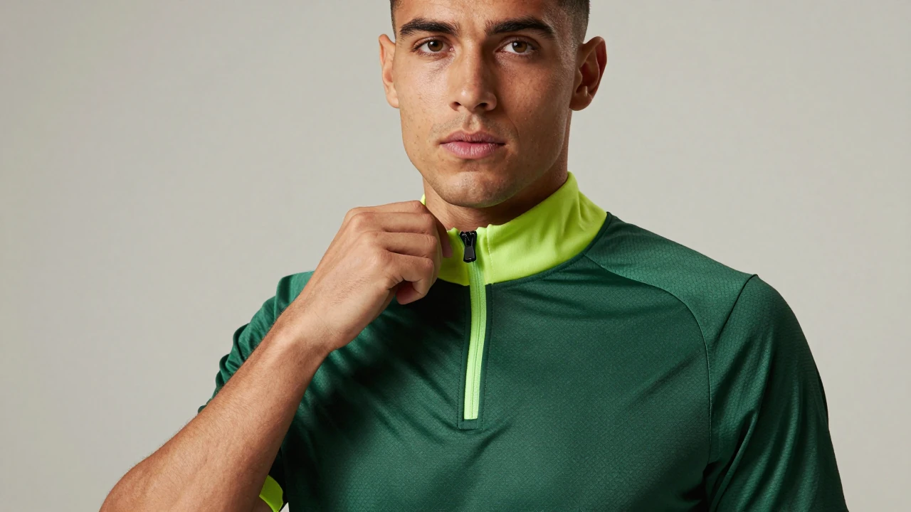 Scunthorpe United's new third kit for 26-27, launched with Meyba, introduces a quarter-zip polo collar, a first in the...