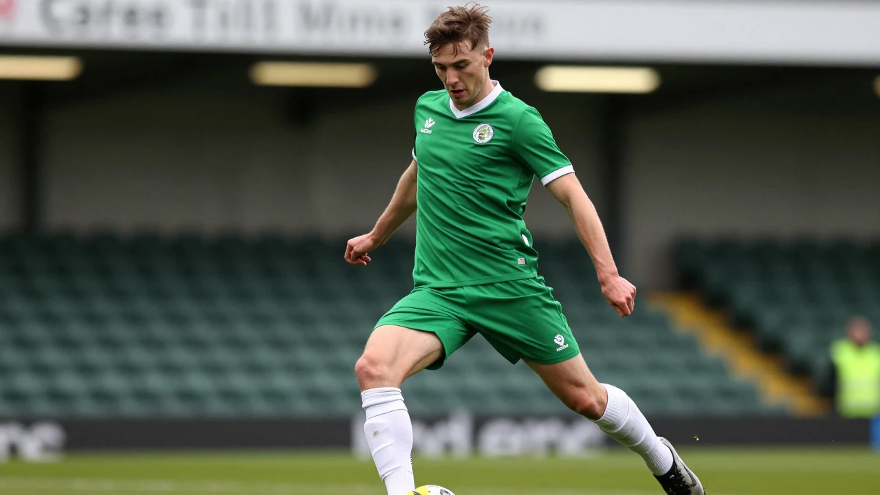 Caernarfon Town's flying Canaries prove too good for Colwyn Bay in a thrilling match, with Daniel Gosset and Clarke...