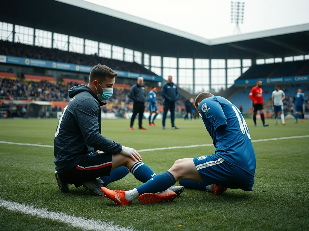 Shrewsbury Town's Fejiri Okenabirhie suffers hamstring injury, set to miss Ipswich match, as Sam Ricketts deals with...