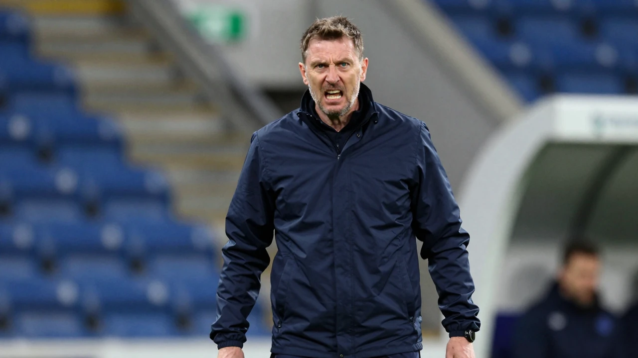 Larne manager Gary Haveron is adamant a Glentoran star should have seen red for a high challenge during his team's 2-1...