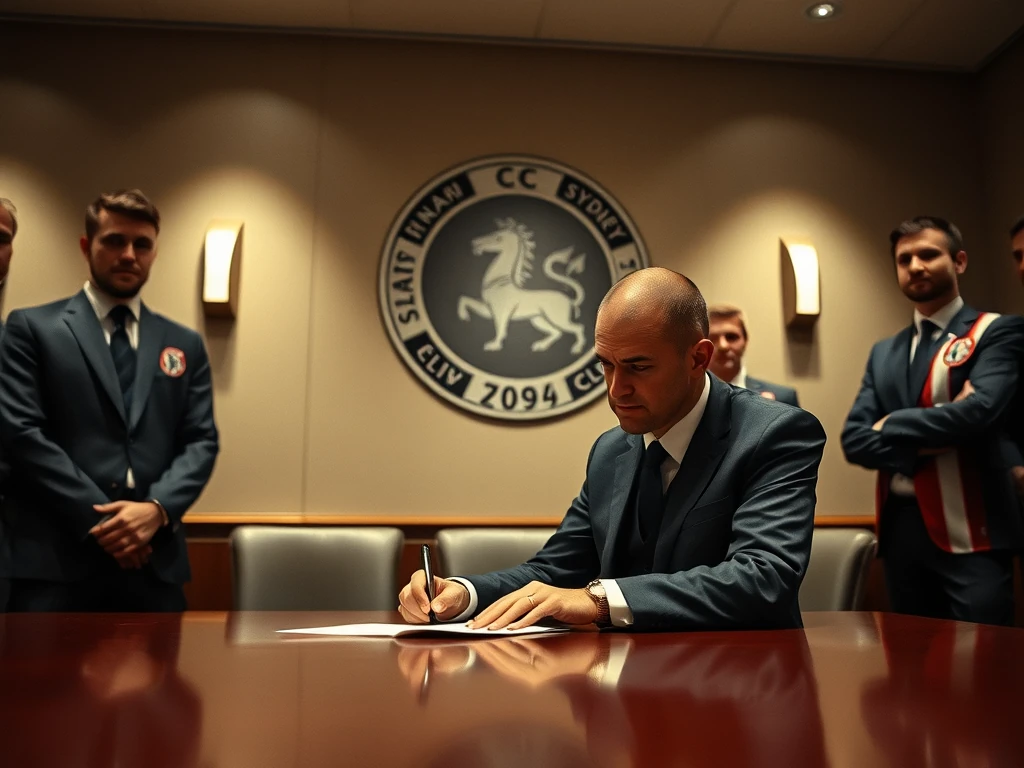 Walsall midfielder Jake Hollman has signed for Sydney FC on a three-year contract, leaving the Saddlers after a...