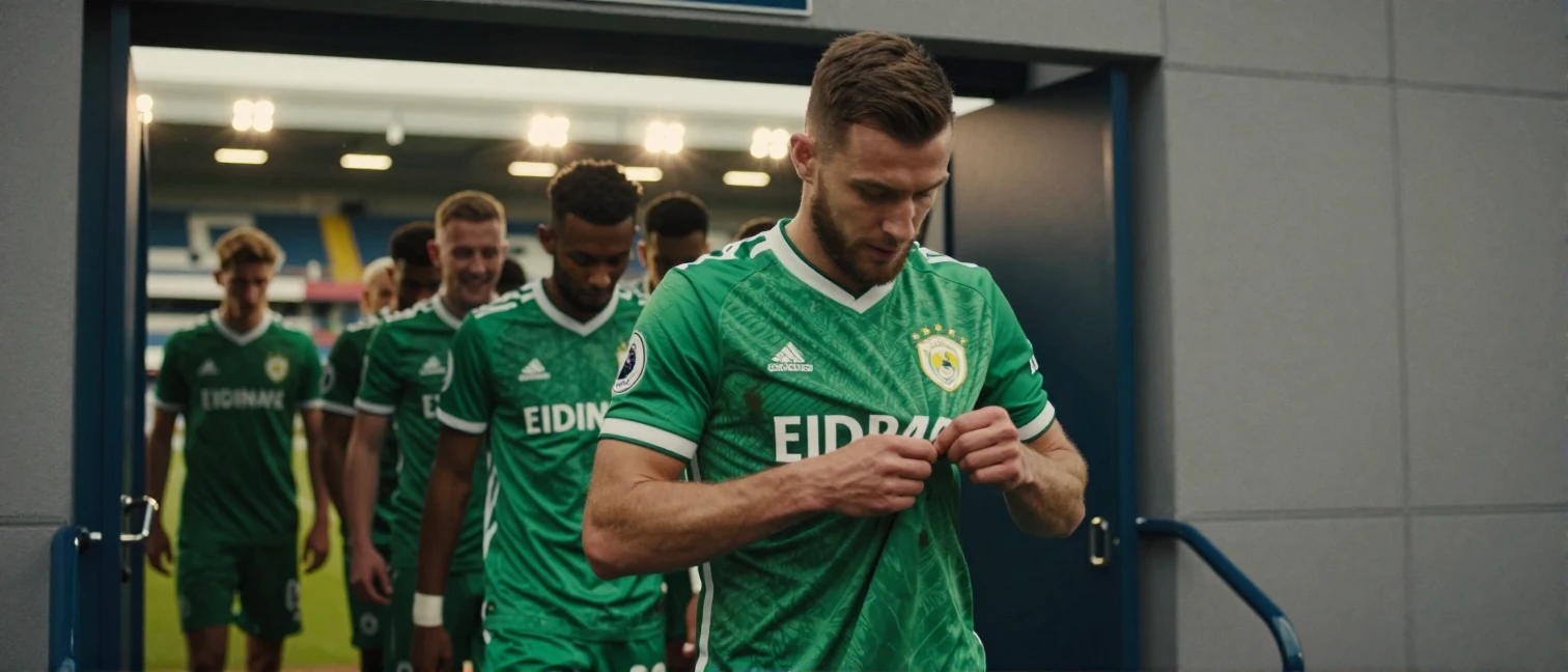 Glentoran launches its new away kit, featuring a gold and black design, as the team prepares for the upcoming season...