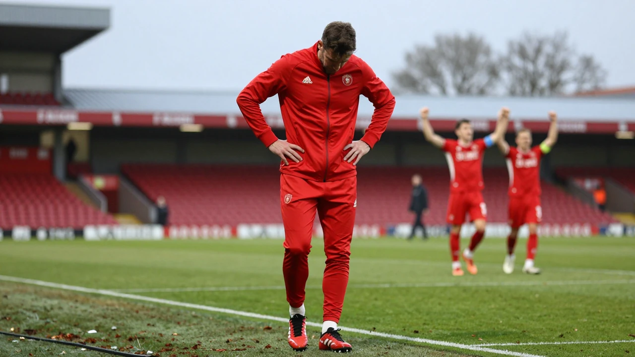 Cliftonville FC manager Jim Magilton said his team failed to show up in a 2-0 defeat at Larne, a result that leaves them...