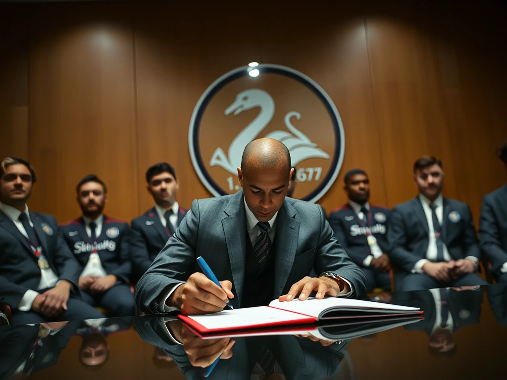 Fleetwood Town have completed the signing of Welsh forward Thomas from Swansea, a move that strengthens their attacking...