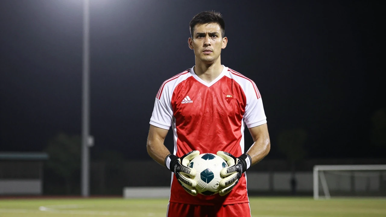 Portadown goalkeeper Aaron McCarey has been named the Eden Reds 2024/25 Player of the Year