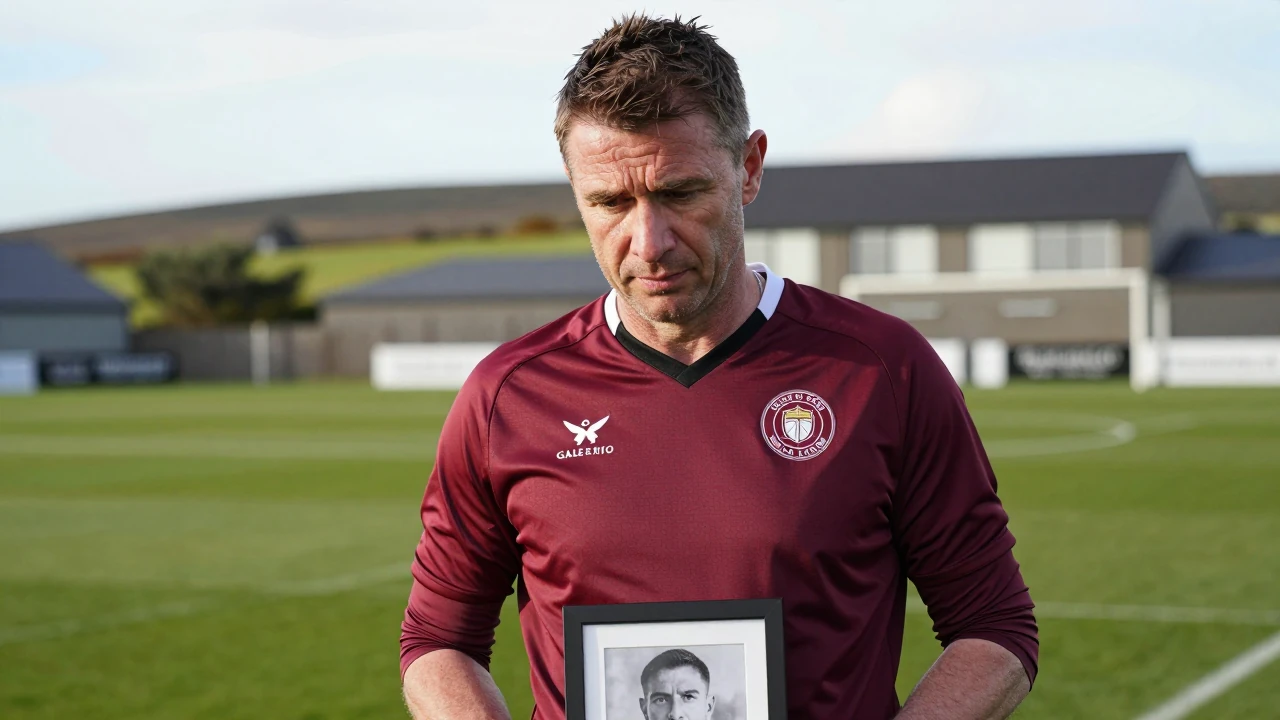Galway United's 1981 FAI Cup heroes travelled to Inis Móir to honour the memory of their late friend and former staff...