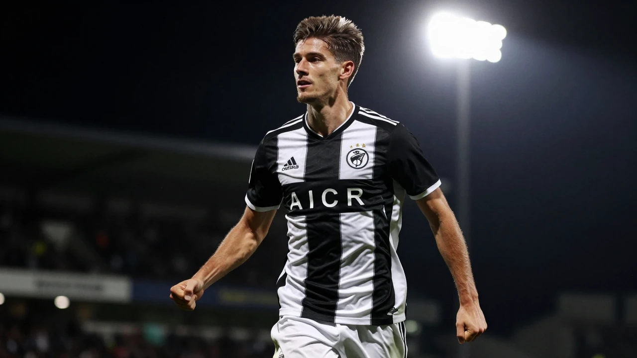 Notts County sign towering Australian striker Luka Smyth from Finland’s VPS to fill Alassana Jatta’s boots after his...