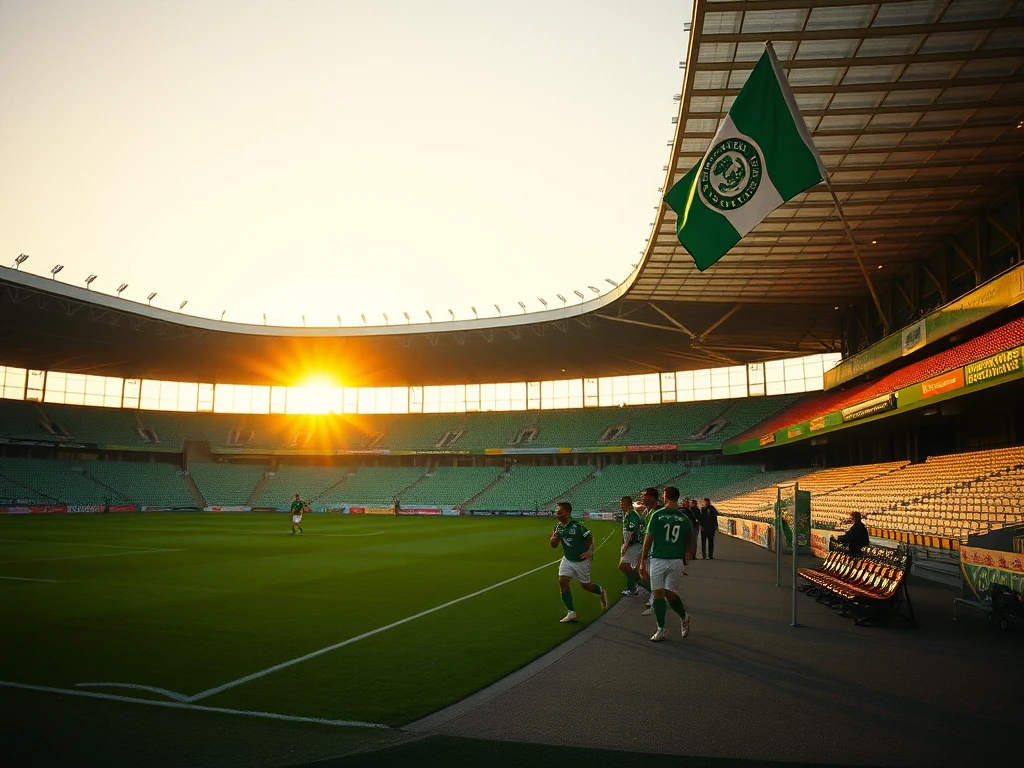 Shamrock Rovers' supporters, known for their passionate devotion, create an electric atmosphere at Tallaght Stadium...