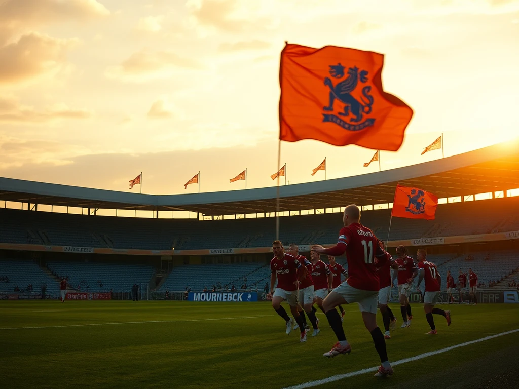 Glenavon FC finally faced Erzgebirge Aue in a historic match 65 years later, celebrating football history and community...