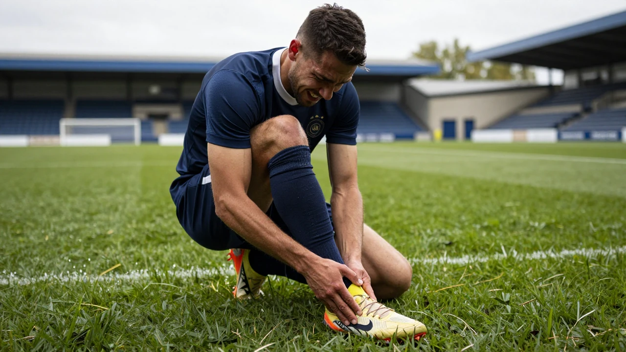 Raith Rovers manager Dougie Imrie says Dylan Easton's ankle is 'like a water balloon' and the midfielder is unlikely to...