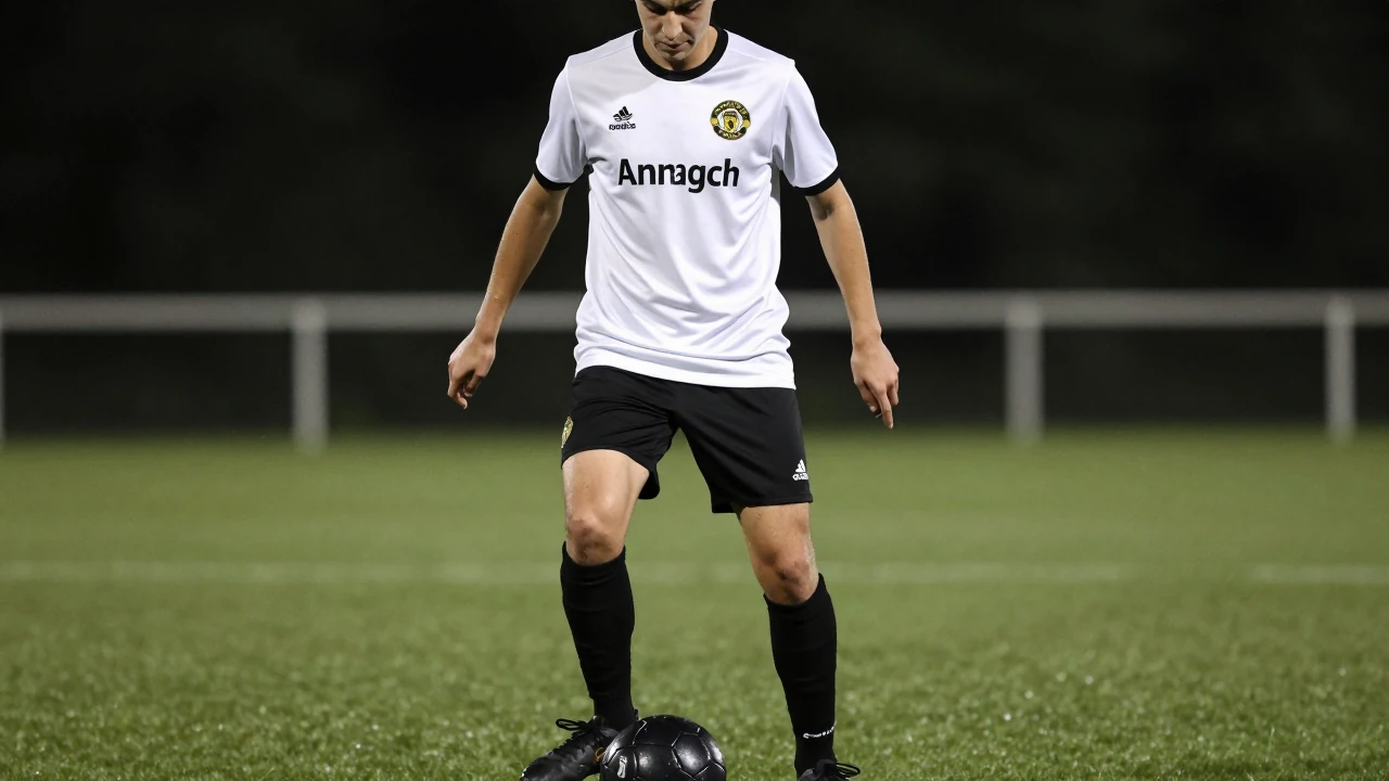 Annagh United signs teenage striker Sam Sproule from Dergview, ending speculation over his future