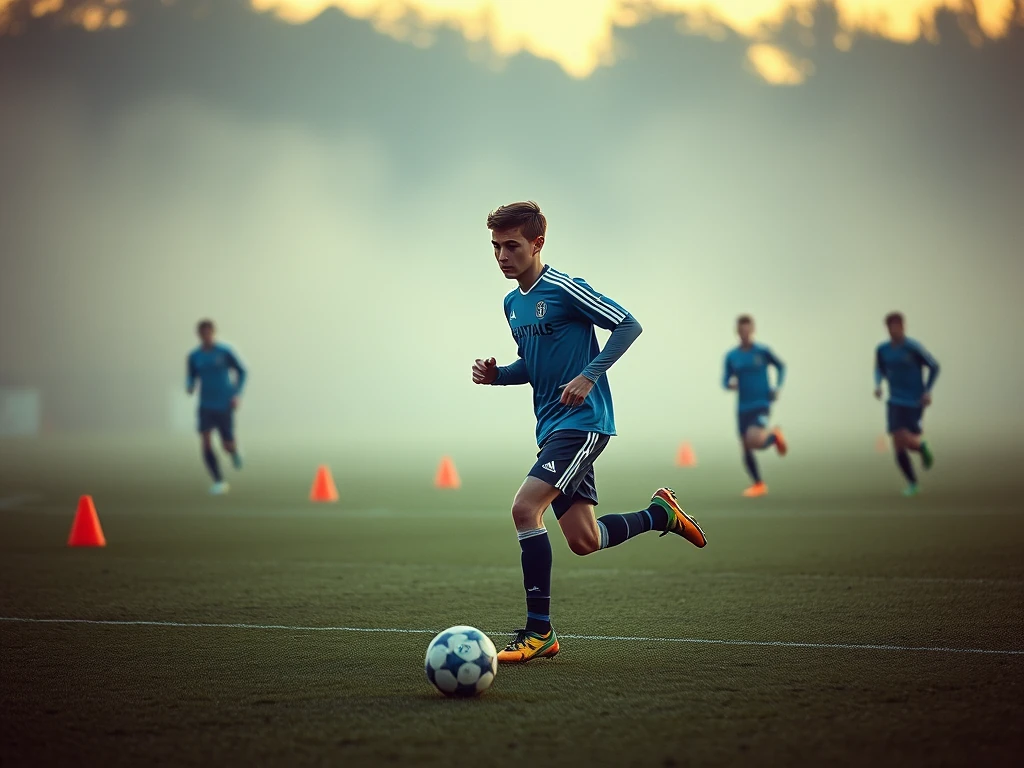 Liam Jones showcases his talents and determination, setting the pace for Scunthorpe
