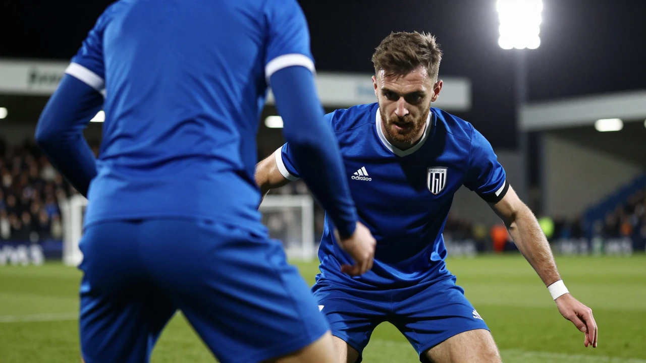 A Reuters Connect photo captured the action as Gillingham played Notts County in a League Two match at Meadow Lane in...
