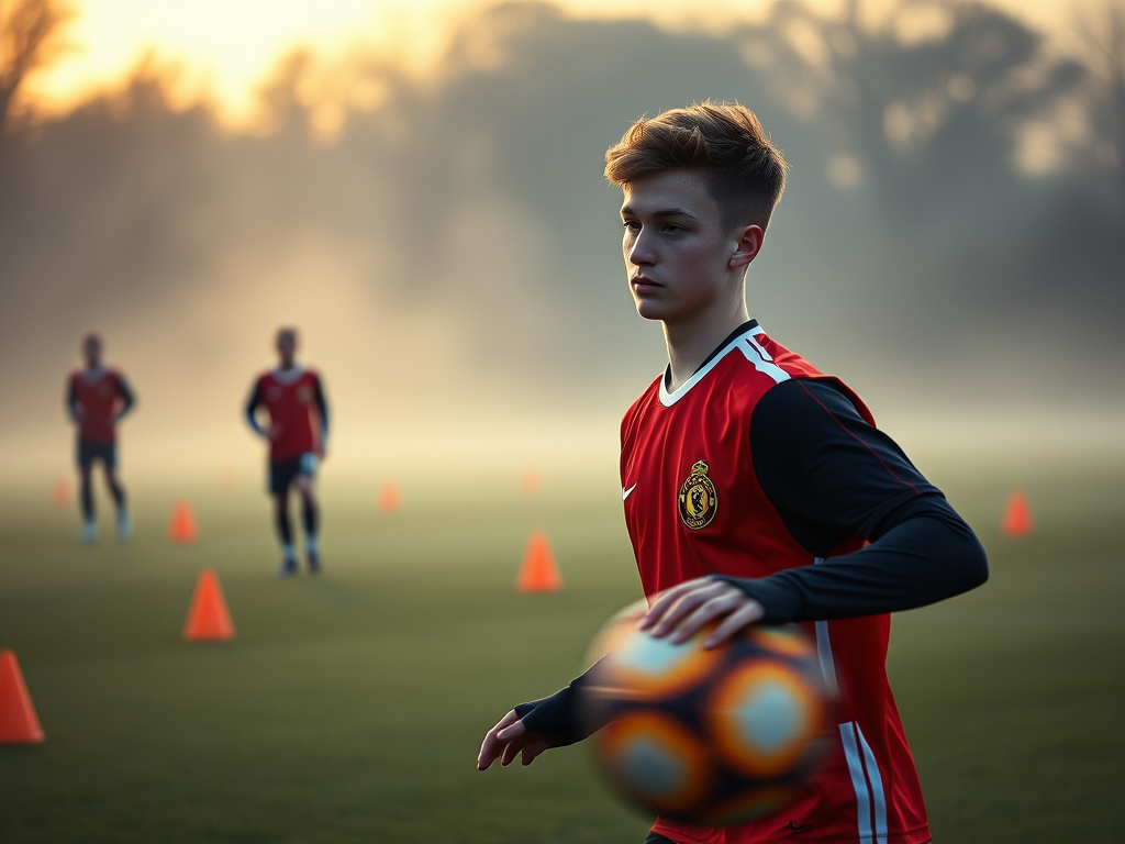 Rising star: Daniel Barton of The New Saints