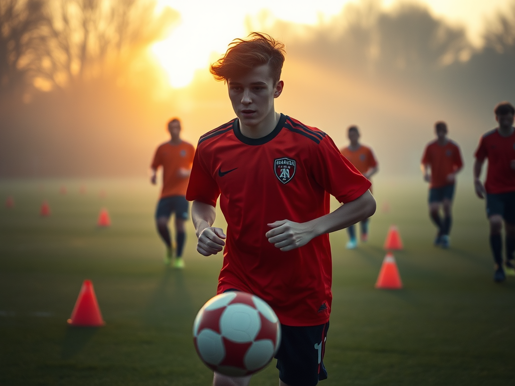 Rising star: J. Baker shines for llanelli AFC