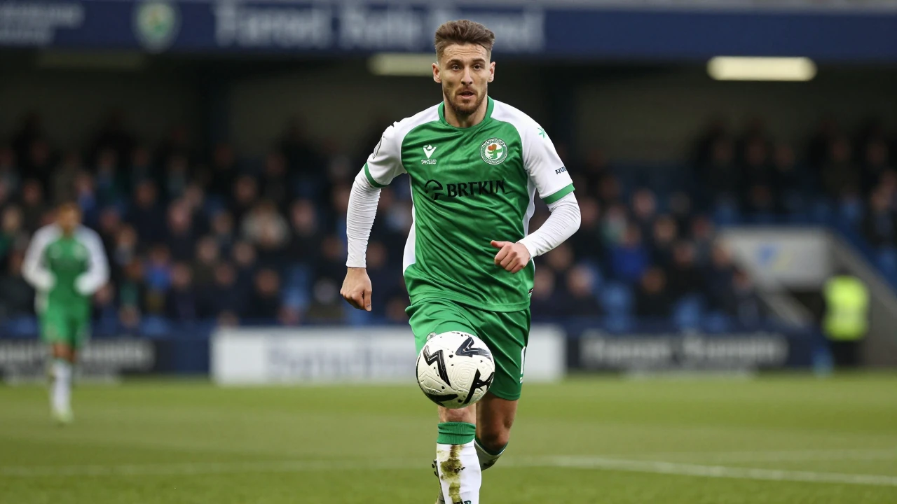 FC Halifax Town lost 3-2 at Forest Green Rovers in their National League opener, with Will Flint scoring the first goal