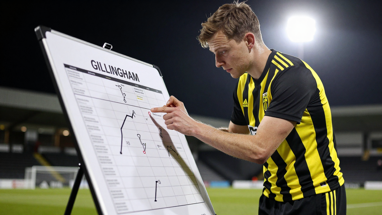 Gillingham's tactical setup under pressure