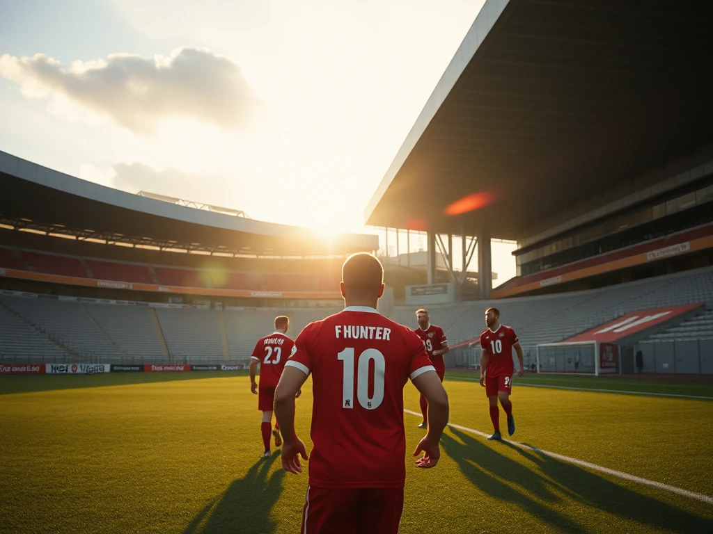 Bala Town's L. Hunter: The Guardian of the Goal