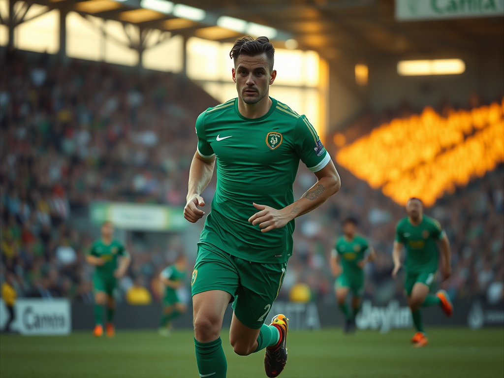E. McGinty: Shamrock Rovers' defensive wall