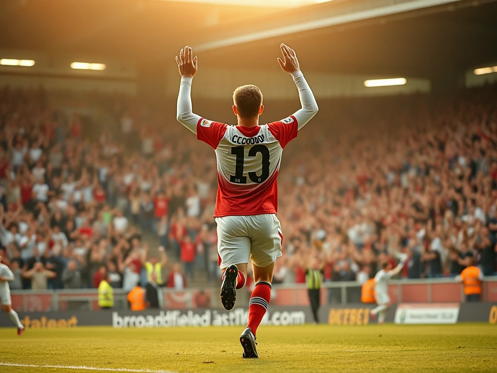 Crawley Town wins the League Two play-off final, beating Crewe Alexandra 2-0, with Orsi and Kelly scoring, to earn...