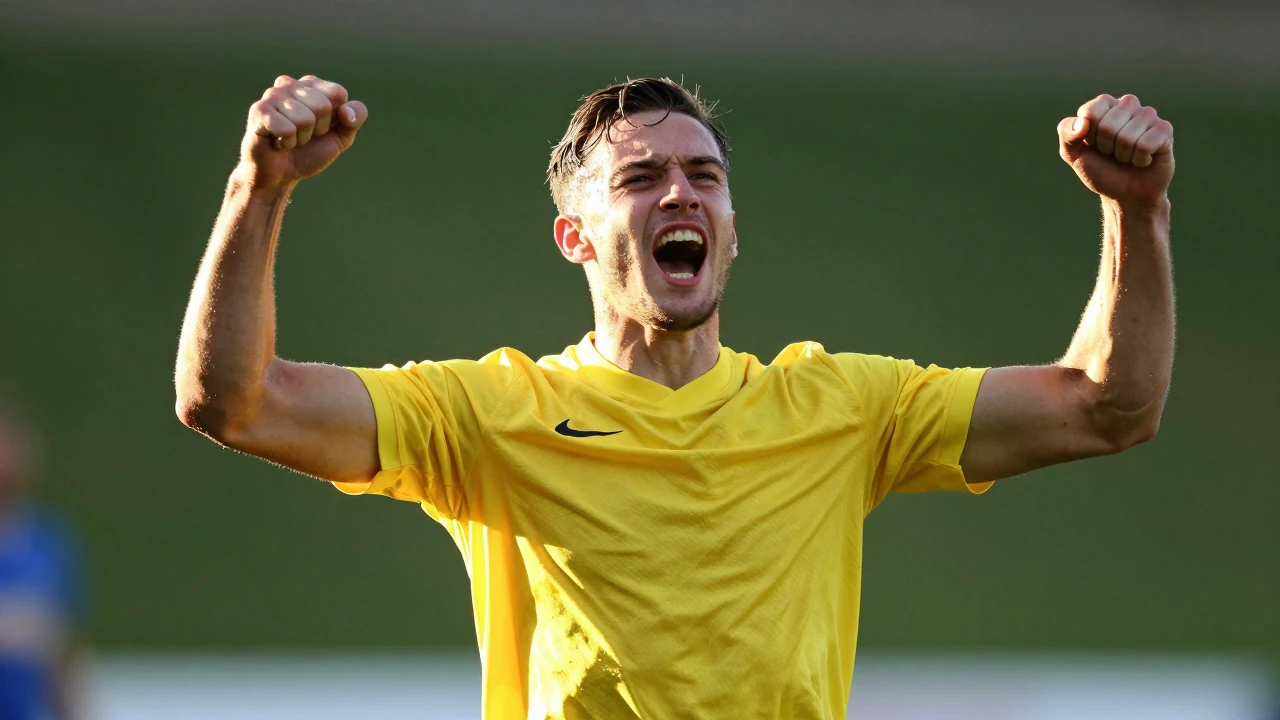 Caernarfon Town moved to fifth in the Cymru Premier after a thrilling 5-3 win over Holywell Town, with Zack Clarke...