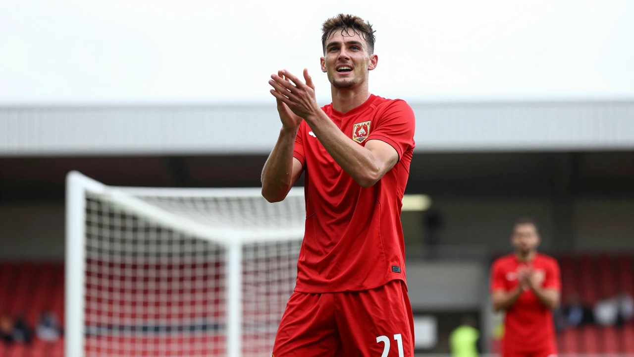 Cliftonville manager Jim Magilton says defender Kyle McClelland has more to give after his goal in the 3-1 Premiership...