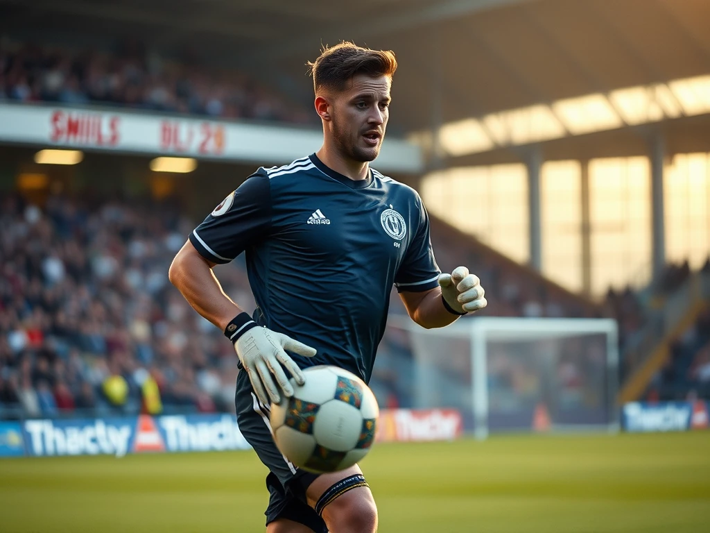 W. Howard: Truro City's standout goalkeeper this season