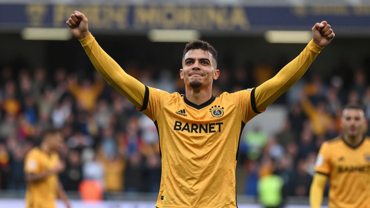 Barnet FC secured a second consecutive League Two victory, moving top of the table with a perfect record after an...