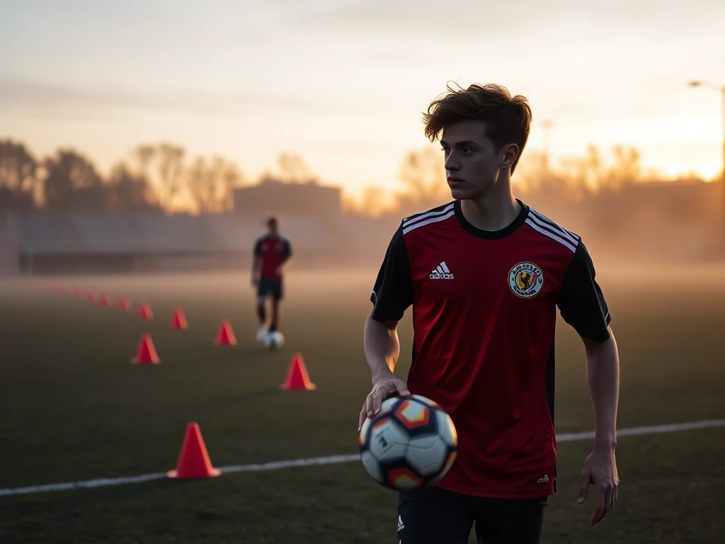 B. Worman is an emerging talent at Solihull Moors, showcasing potential and skills as a midfielder
