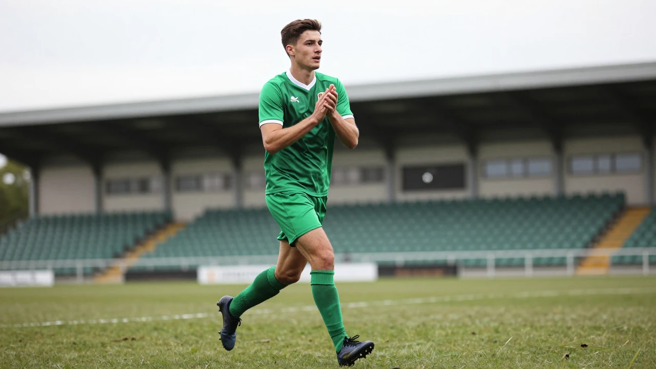 Yeovil Town have signed forward Owen Dean on a permanent deal until 2028, activating a release clause to bring the...