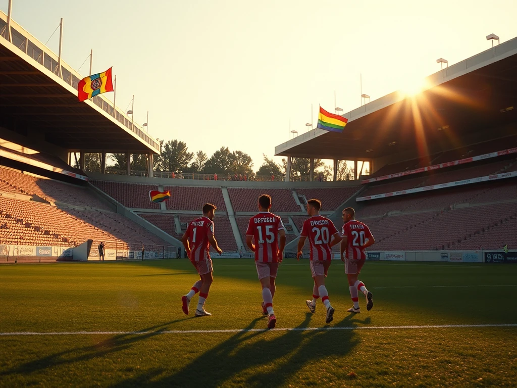 Altrincham FC's bold statement of inclusion with its rainbow kit for Football v Homophobia, making headlines worldwide
