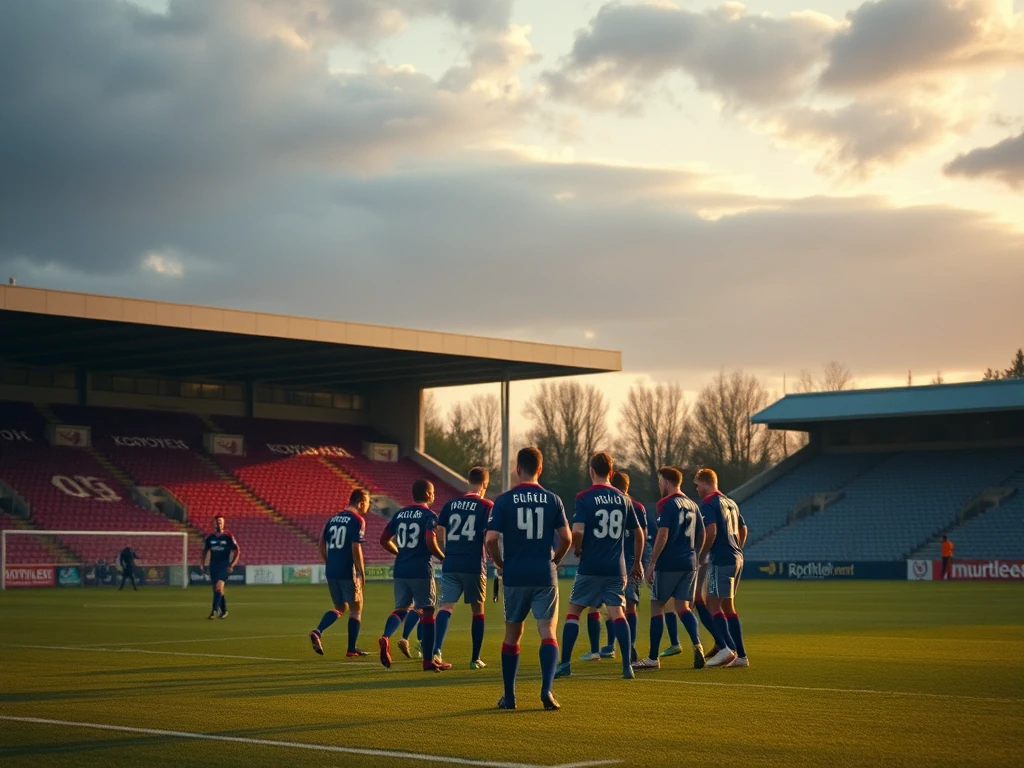 P. Burns: Midfield maestro for Glenavon FC