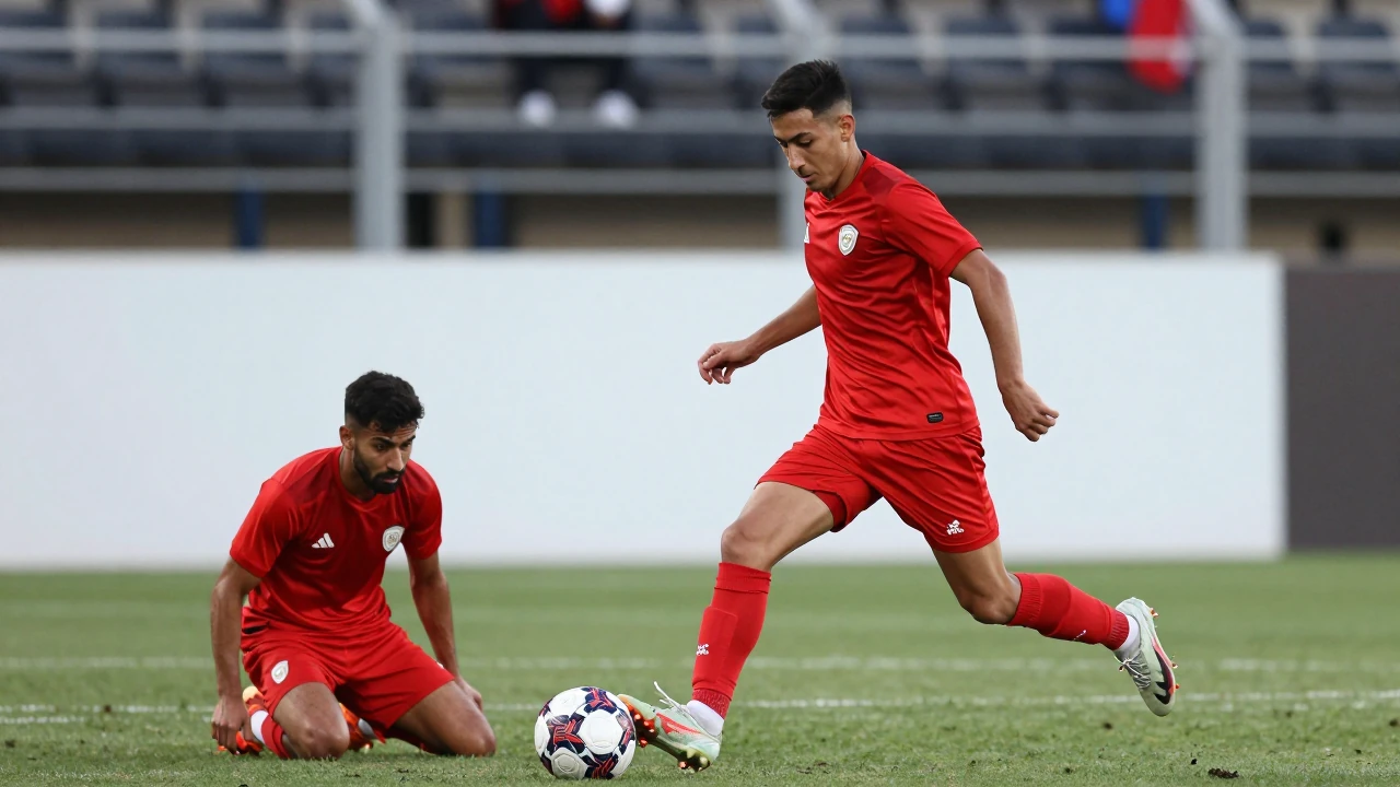Jordan's national team meets Colombia in a friendly in San Diego as final preparation for their World Cup qualifier...