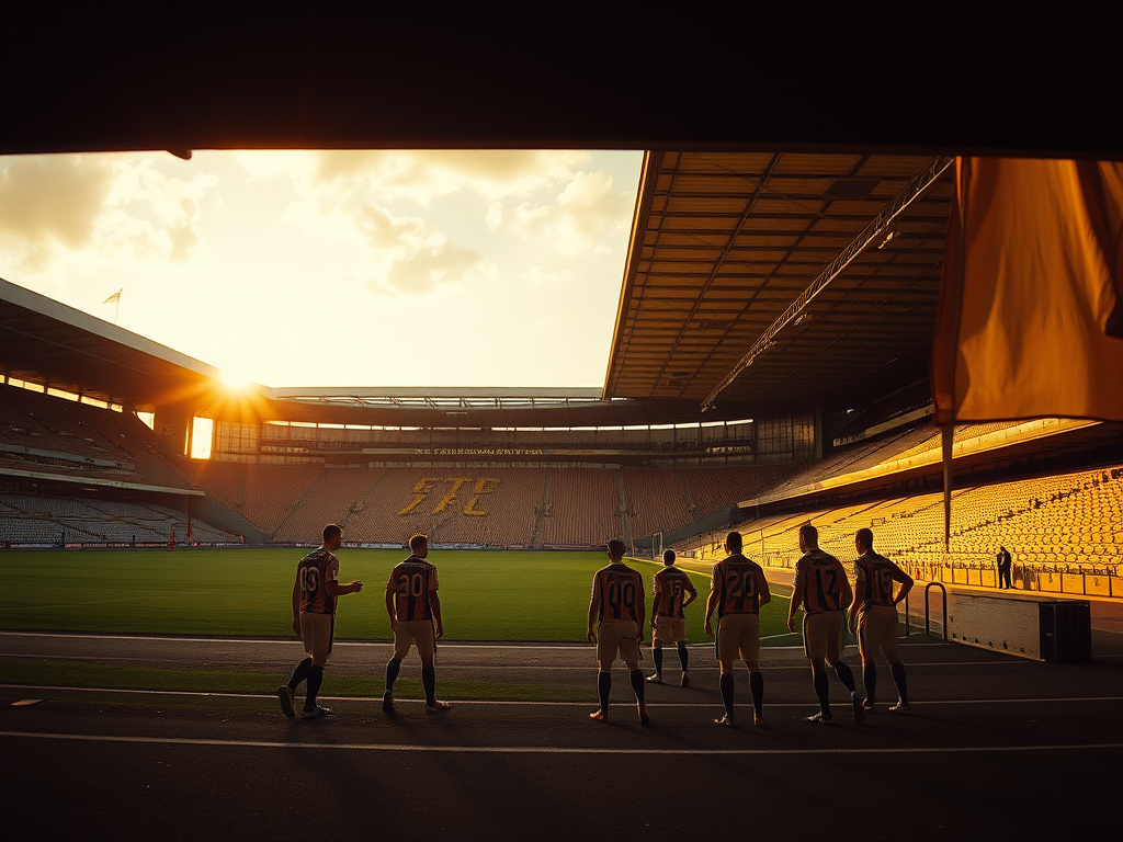 Inside Notts County's Tunnel: A Look at League Two Play-Off Final Emotions