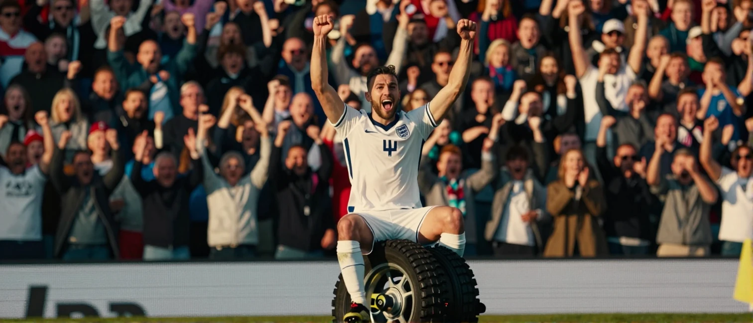 Southend United supporters raise a glass to Jude Bellingham after his brace sends England to the World Cup semi-final...
