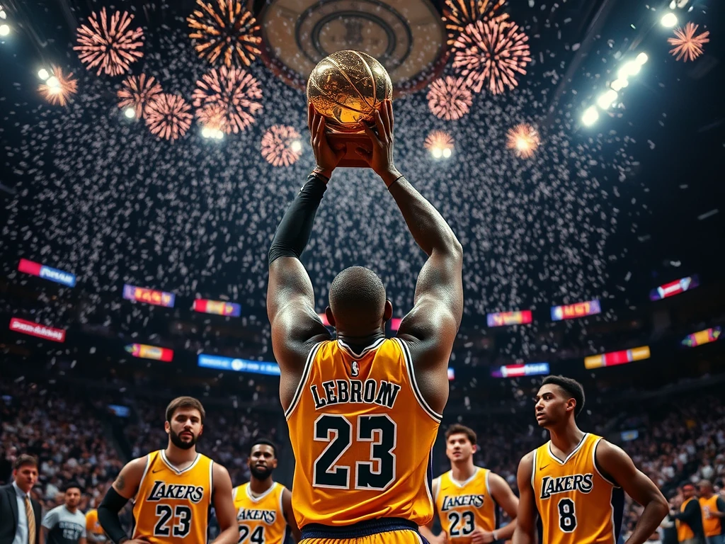 Lakers fans are buzzing over trade rumors involving LeBron James and Jarrett Allen