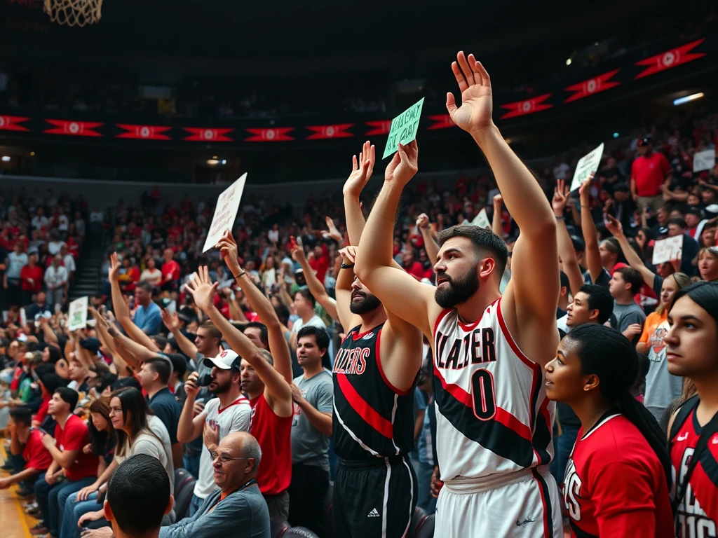 Portland Trail Blazers fans create an electric atmosphere at Moda Center, making each game a memorable experience
