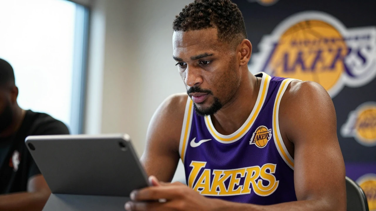 Los Angeles Lakers potentially reunite with Kyle Kuzma in a hypothetical multi-team trade, bringing a high-scoring wing...