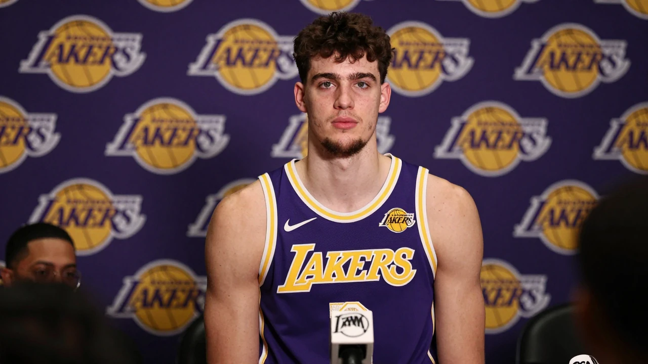 The Los Angeles Lakers are reportedly interested in adding a young 7'0" center to their roster next to Luka Doncic