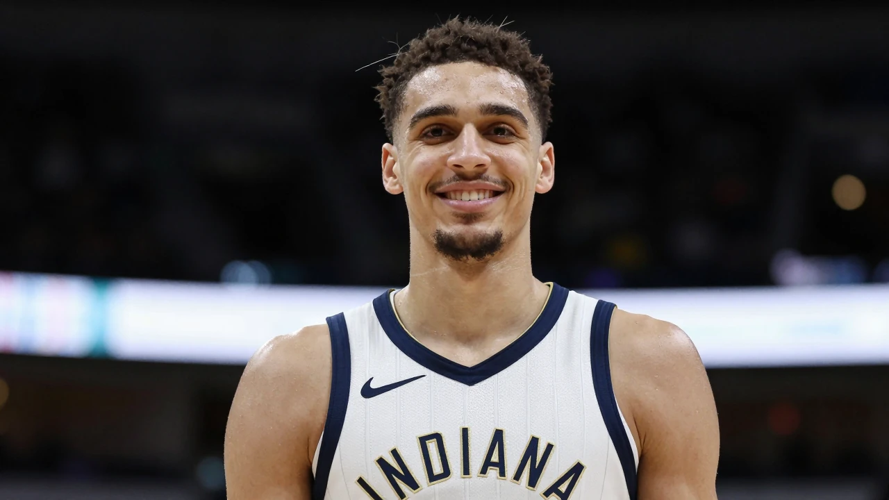 Indiana Pacers Unveil Gold Pinstripe Jerseys: Tyrese Haliburton Reacts