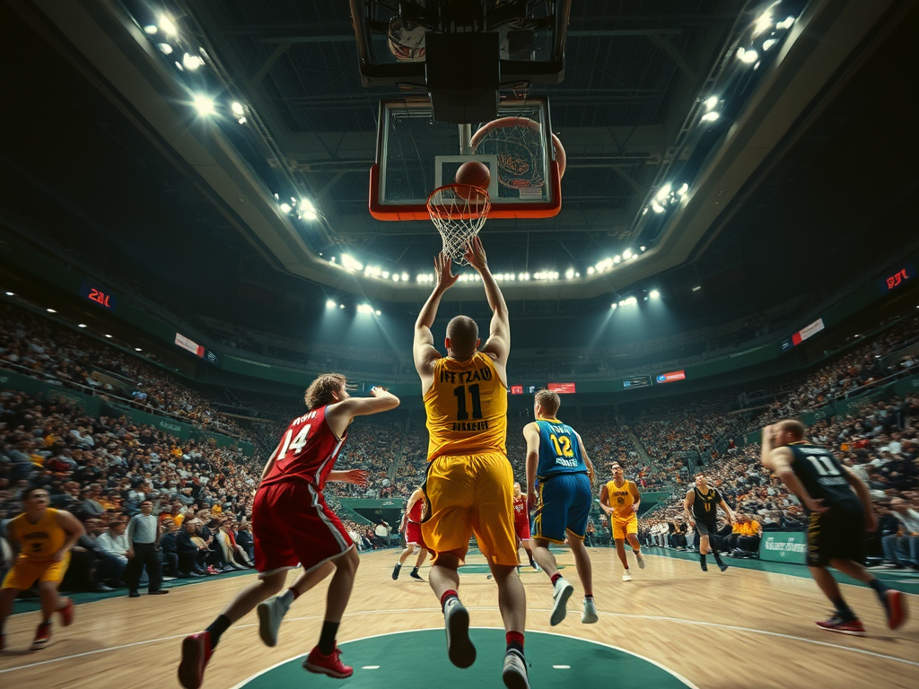 Žalgiris Kaunas LKL rungtynėse suskaldyta krepšio lenta