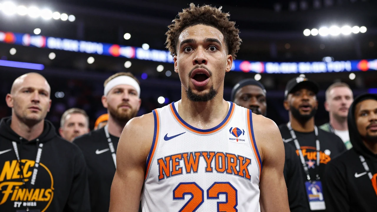 New York Knicks' 2026 NBA Finals Celebrity Row Stuns Josh Hart