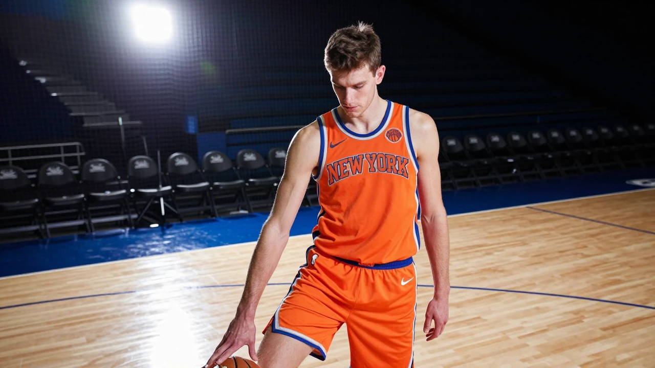 New York Knicks Waive Liam Robbins After Brief Training Camp Deal