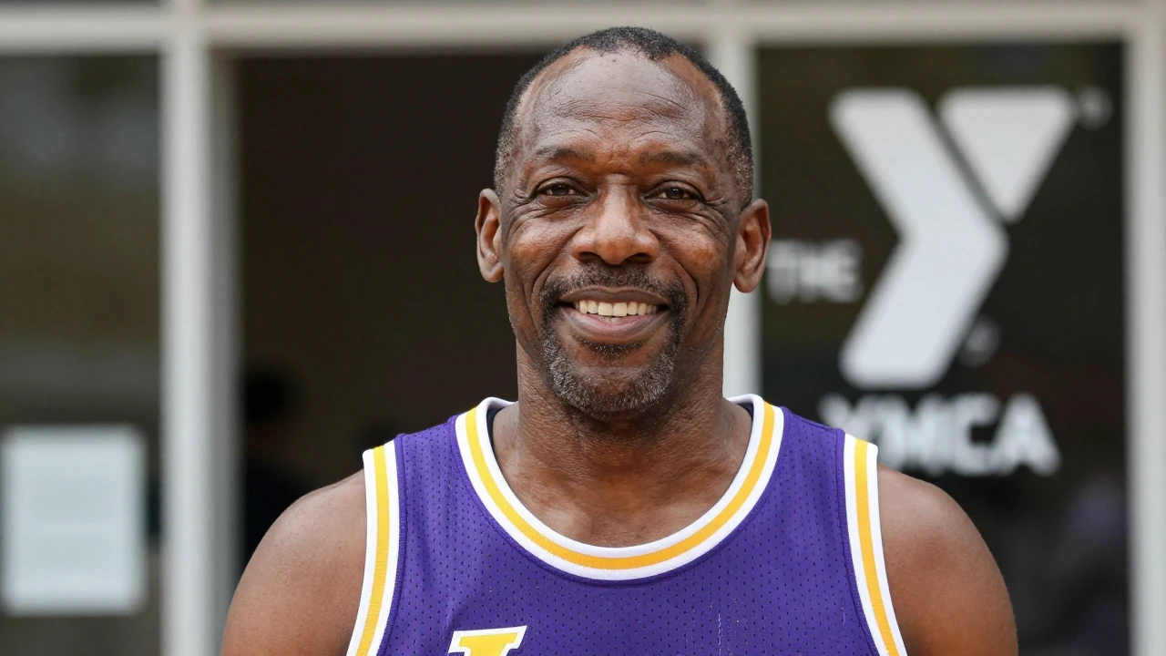 Los Angeles Lakers legend Magic Johnson is honored with the renaming of the Westside Lansing YMCA in his name, a...