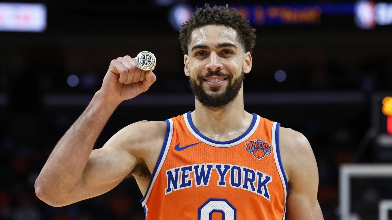 New York Knicks Celebrate Historic NBA Title with A-List Celebrity Row